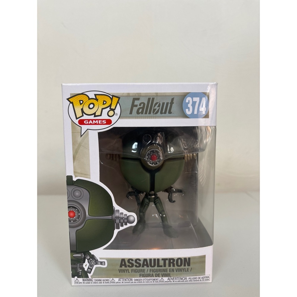 Funko Pop Games Fallout Assaultron 374 Vinyl Figure Bethesda Collectible
